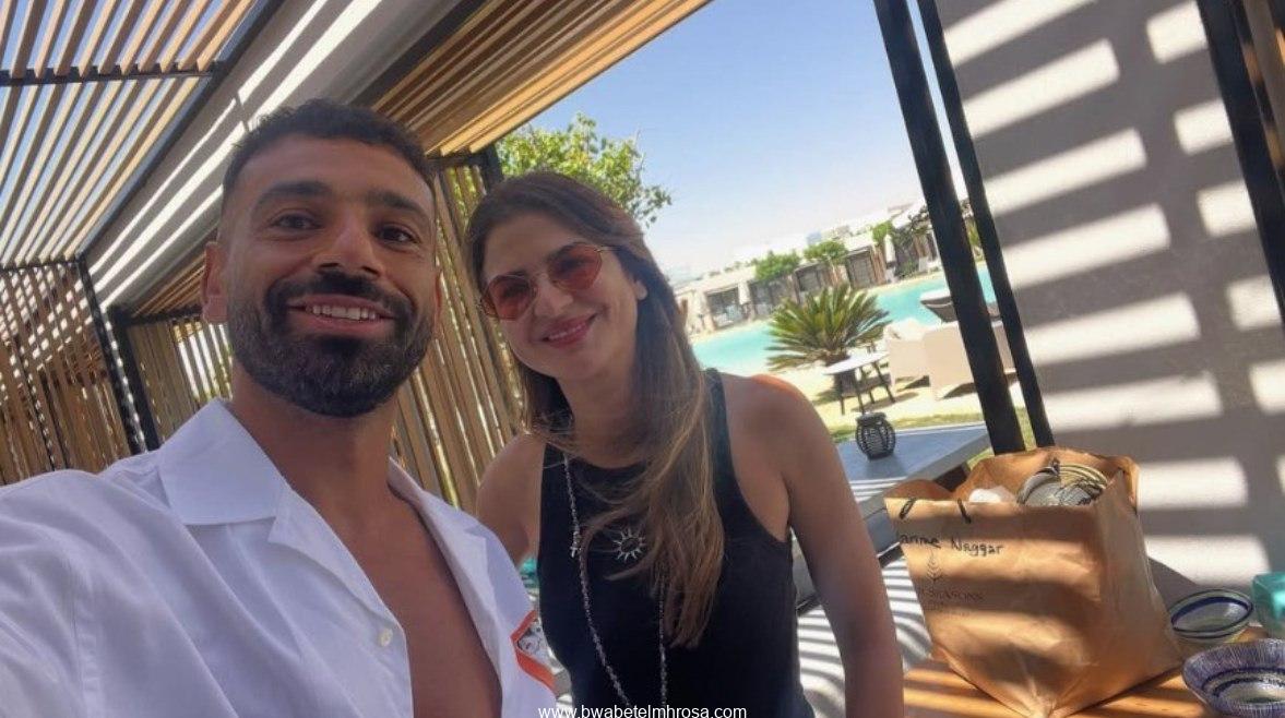 صورة وتعليق مثير.. من هي كارين فهمي التي ظهرت برفقة محمد صلاح؟